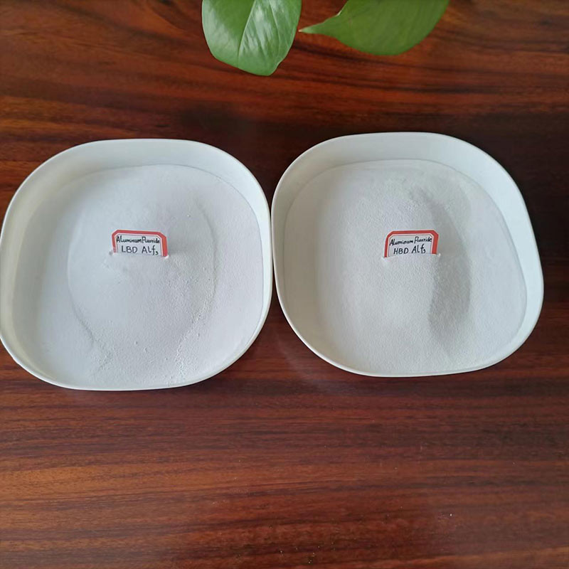 Endüstriyel Kalite Alüminyum Fluorür 7784 - 18 - 1 AlF3 Enamel Glaze'in Akışı İçin