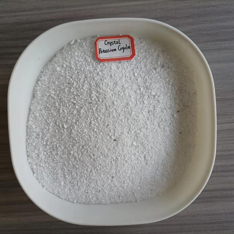 Kimyasal madde Potasyum Kriolite Metal Brazing için Böcek Öldürücü 13775-52-5