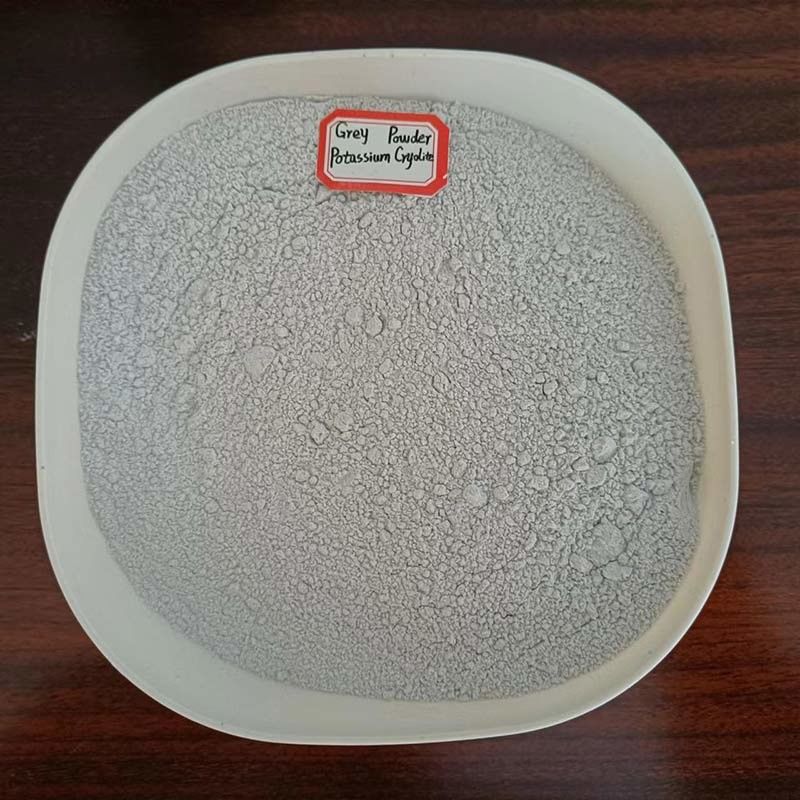 Kimyasal madde Potasyum Kriolite Metal Brazing için Böcek Öldürücü 13775-52-5