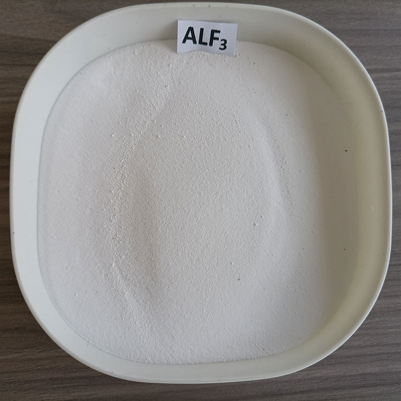 Endüstriyel Kalite AlF3 Alüminyum Fluorür Tozlu Döllenme Ürünleri Katkı Malzemeleri ve Metal Akışları