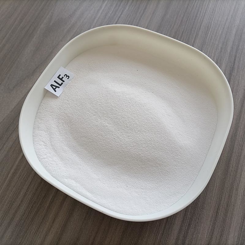 Alüminyum Fluorür CAS No. 7784 - 18 - 1 Seramik glaze için akış olarak kullanılır