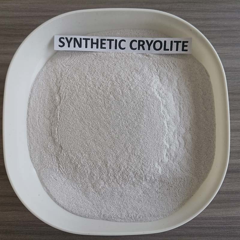 CAS 15096-52-3 Aktif Dolgu Sodyum Kriolite 200 Mesh Alüminyum Endüstrisi İçin Sentetik Kriolite