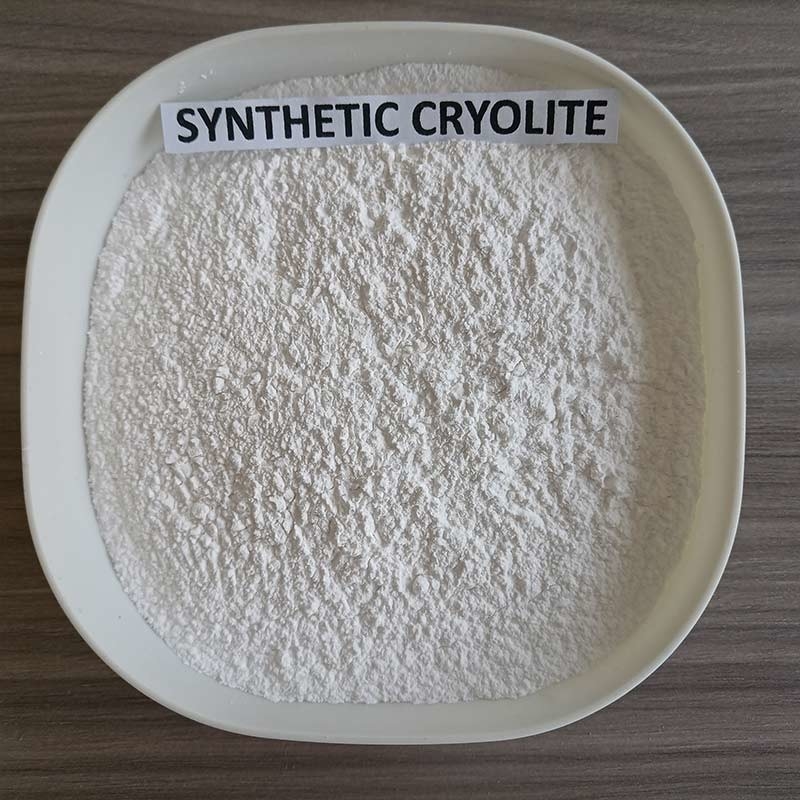 98% Min Saflık Sentetik Kriolite Na3alf6 / Kriolite Alüminyum Alüminyum için Sodyum Fluorür
