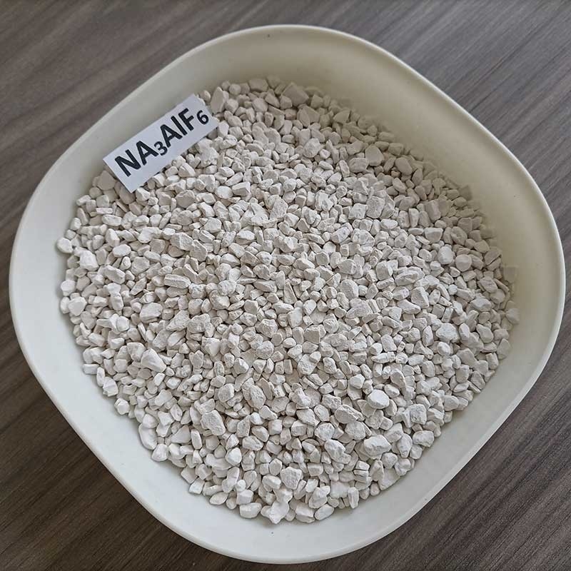98% Min Saflık Sentetik Kriolite Na3alf6 / Kriolite Alüminyum Alüminyum için Sodyum Fluorür