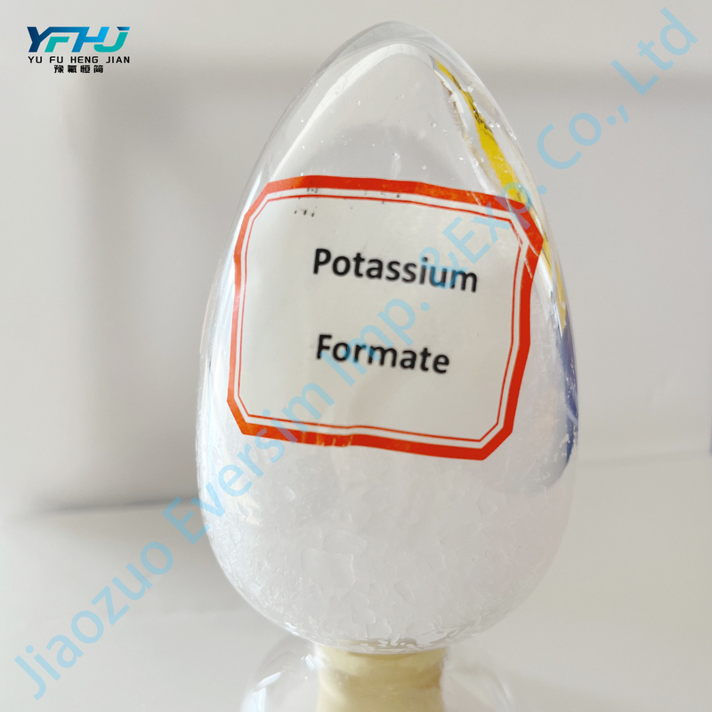 En Kaliteli Moleküler Ağırlık 84.12 Beyaz Kristalin Toz HCOOK Potasyum Formate Yollarda Kullanımı