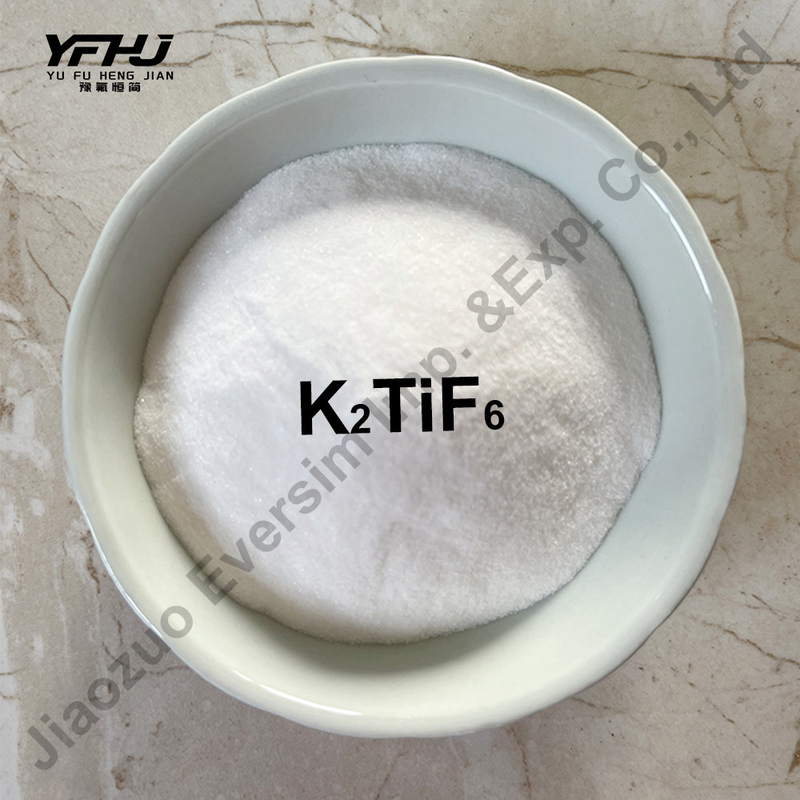 CAS 16919-27-0 Cam Endüstrisi İçin Beyaz Toz Potasyum Fluorotitanat K2 (TiF6)