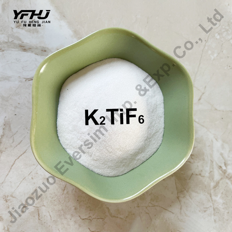 CAS 16919-27-0 Cam Endüstrisi İçin Beyaz Toz Potasyum Fluorotitanat K2 (TiF6)