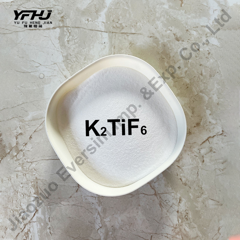 CAS 16919-27-0 Cam Endüstrisi İçin Beyaz Toz Potasyum Fluorotitanat K2 (TiF6)