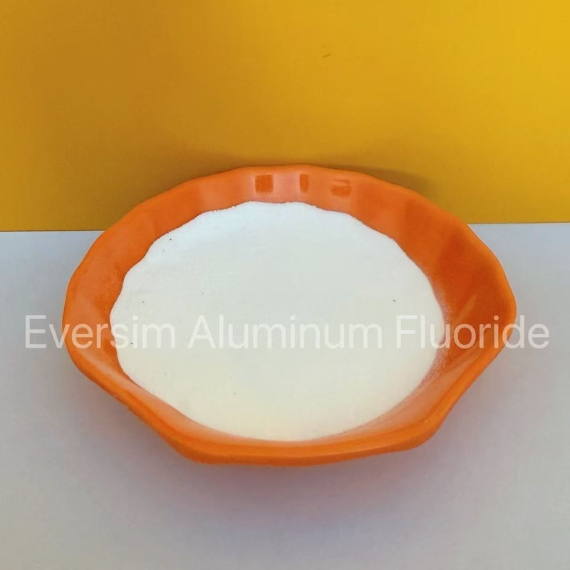 Yüksek Saflık 98% Moleküler Ağırlık 83.98 Alf3 Alüminyum Fluorür Flus Malzemeleri Endüstriyel Sınıf