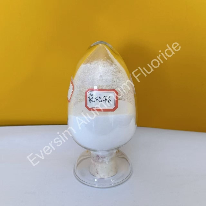 Anorganik Kimyasal CAS No. 7784-18-1 Seramik Glaze Endüstrisinde Alüminyum Fluorür