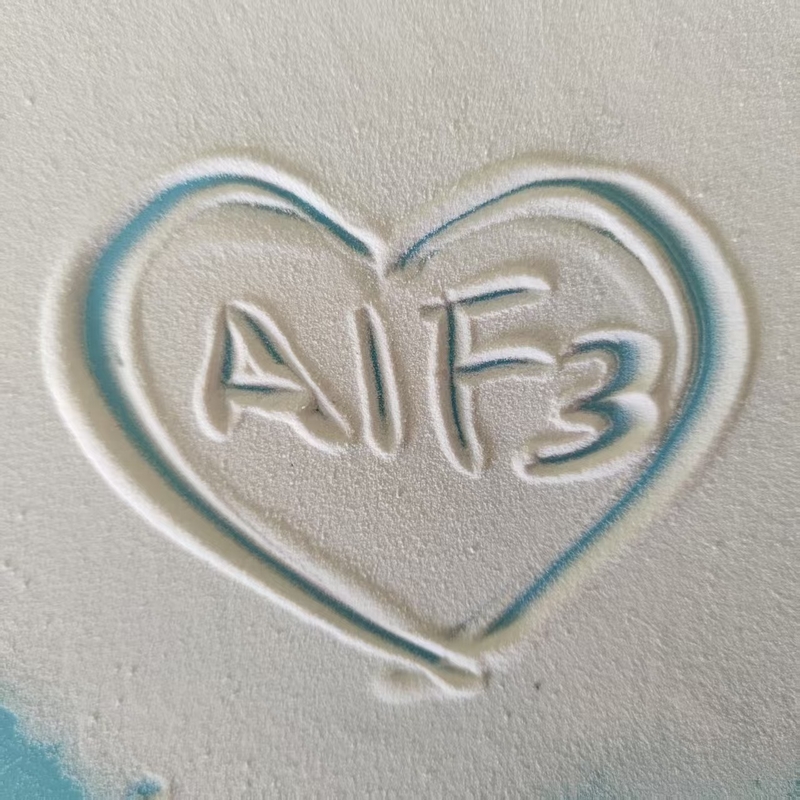 Yüksek Kalite Beyaz Alüminyum Fluorür Alf3 Sandy, Alüminyum Üretim Süreçleri için Geliştirilmiş