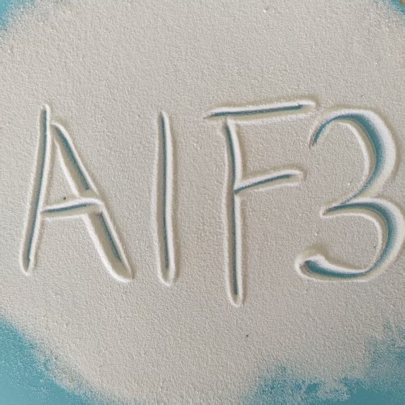 Yüksek Kalite Beyaz Alüminyum Fluorür Alf3 Sandy, Alüminyum Üretim Süreçleri için Geliştirilmiş