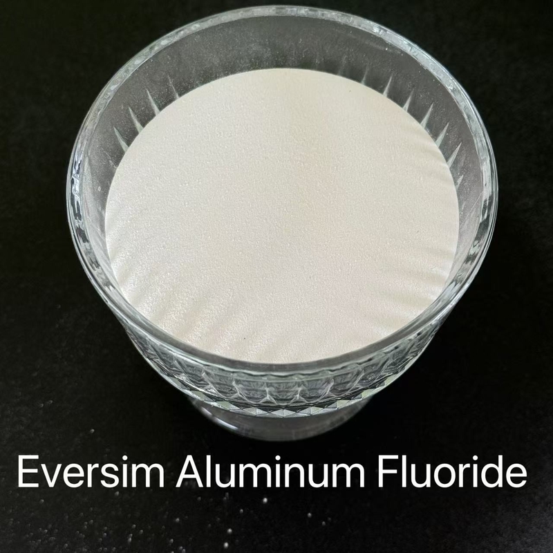 Yüksek Saflık CAS7784-18-1 AlF3 Alüminyum Fluorür Kristalleri, Sıkıştırıcı Üretiminde Beyaz Toz
