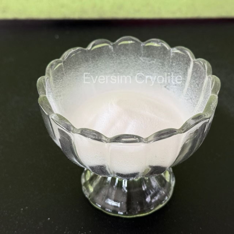 Seramik Endüstrisi için Yüksek Kaliteli Kimyasal Ürün Beyaz Kumlu CH-1/CM-1 Sentetik Kriyolit Na3AlF6