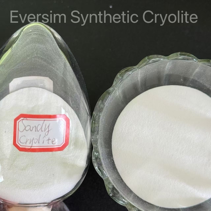 Seramik Endüstrisi için Yüksek Kaliteli Kimyasal Ürün Beyaz Kumlu CH-1/CM-1 Sentetik Kriyolit Na3AlF6