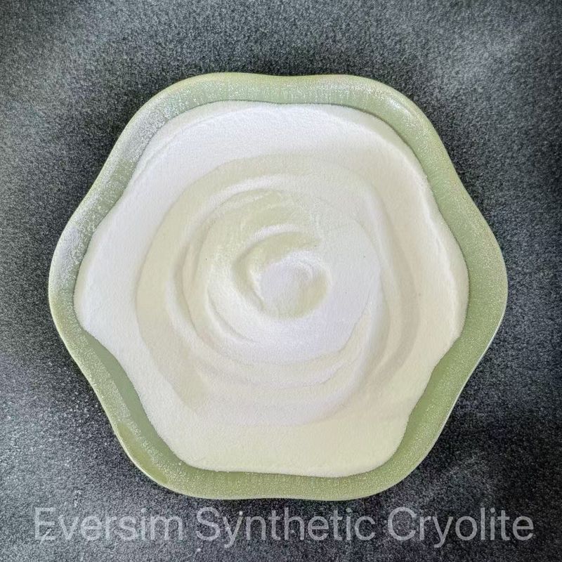 CAS15096-52-3 Yüksek Saflık 99.2% Alüminyum Endüstrisi için Beyaz Kumlu Sentetik Kriyolit