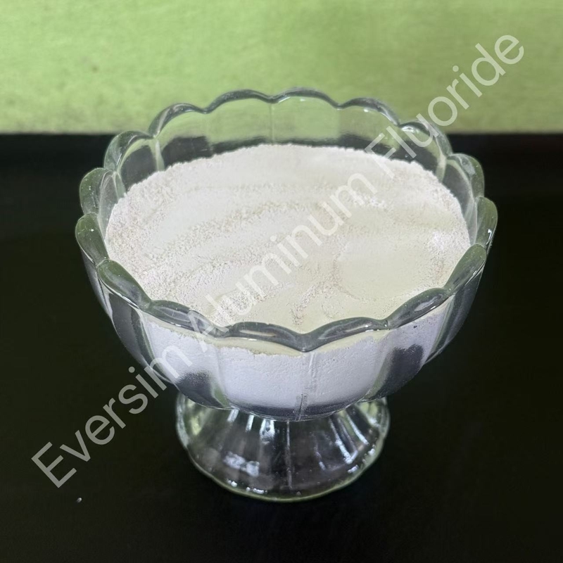 Yüksek Saflık CAS7784-18-1 AlF3 Alüminyum Fluorür Kristalleri, Sıkıştırıcı Üretiminde Beyaz Toz