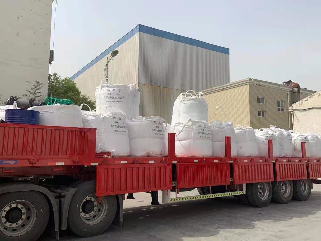 Alüminyum Florür Endüstrisi Üretimi için 325 Mesh Sentetik Granül Kriyolit