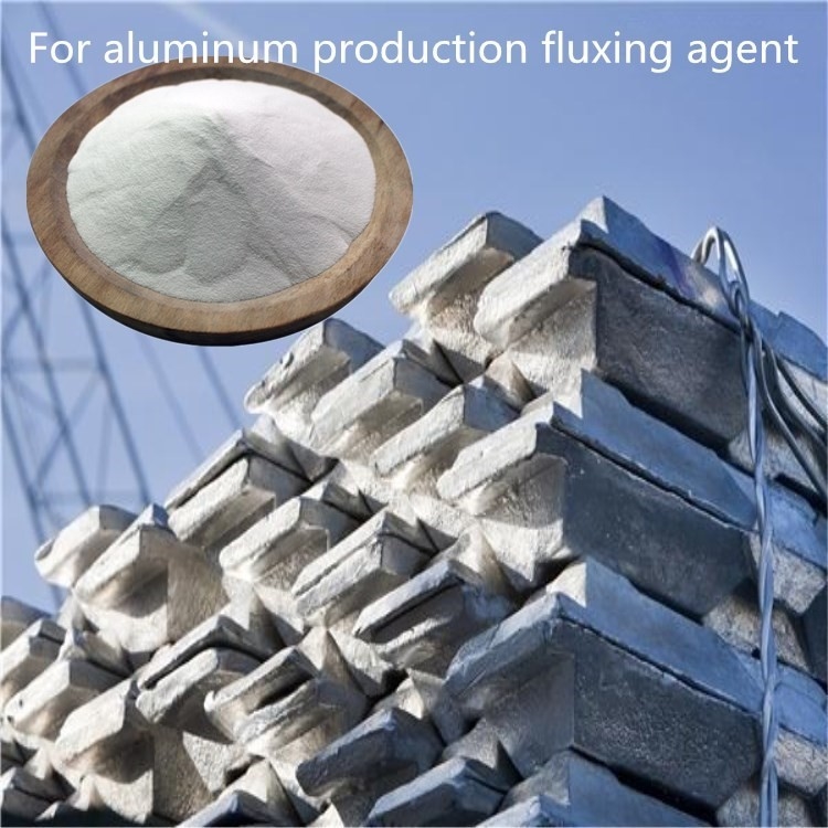 Aşındırıcı Kaynak Alüminyum Döküm için 1000 Mesh Sentetik Cryolite Beyaz Toz Kumlu Granül